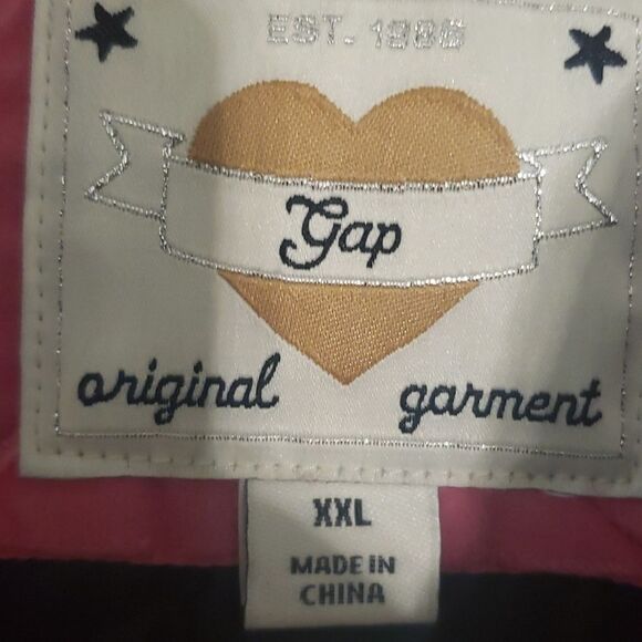 Girls Gap Puffer Vest Size 2xl - Picture 3 of 5